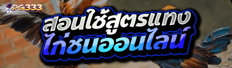 สูตรแทงไก่ชน